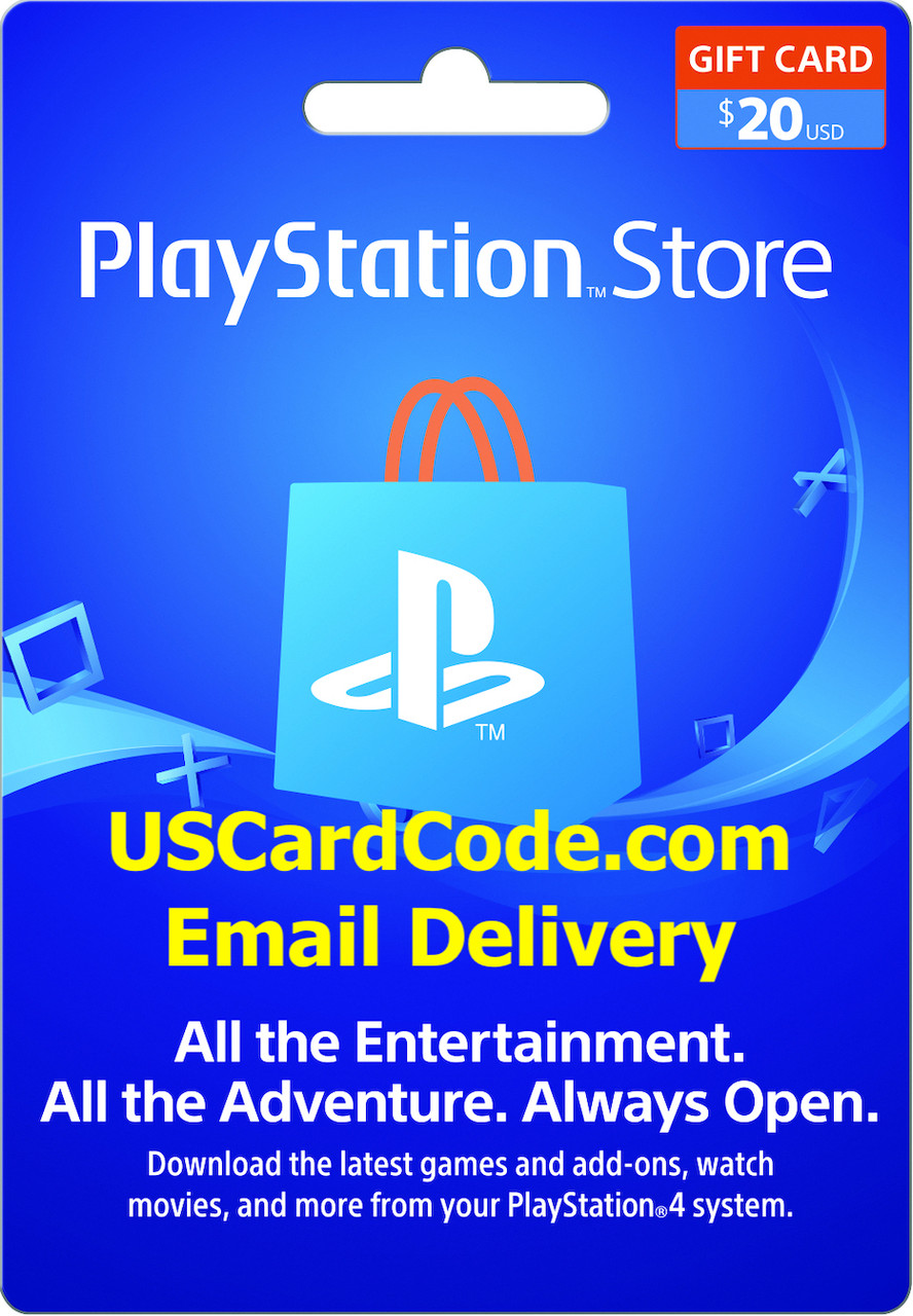 redeem Playstation gift card online | secured PayPal | USCardCode