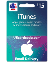 $15 iTunes Gift Card Certificate