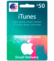 $50 iTunes Gift Card Code Paypal