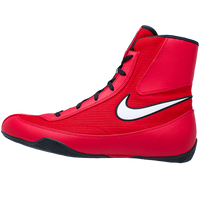 Nike HyperKO Sport Red Boxing Shoes Nike Machomai 2.0 Black Boxing Shoes