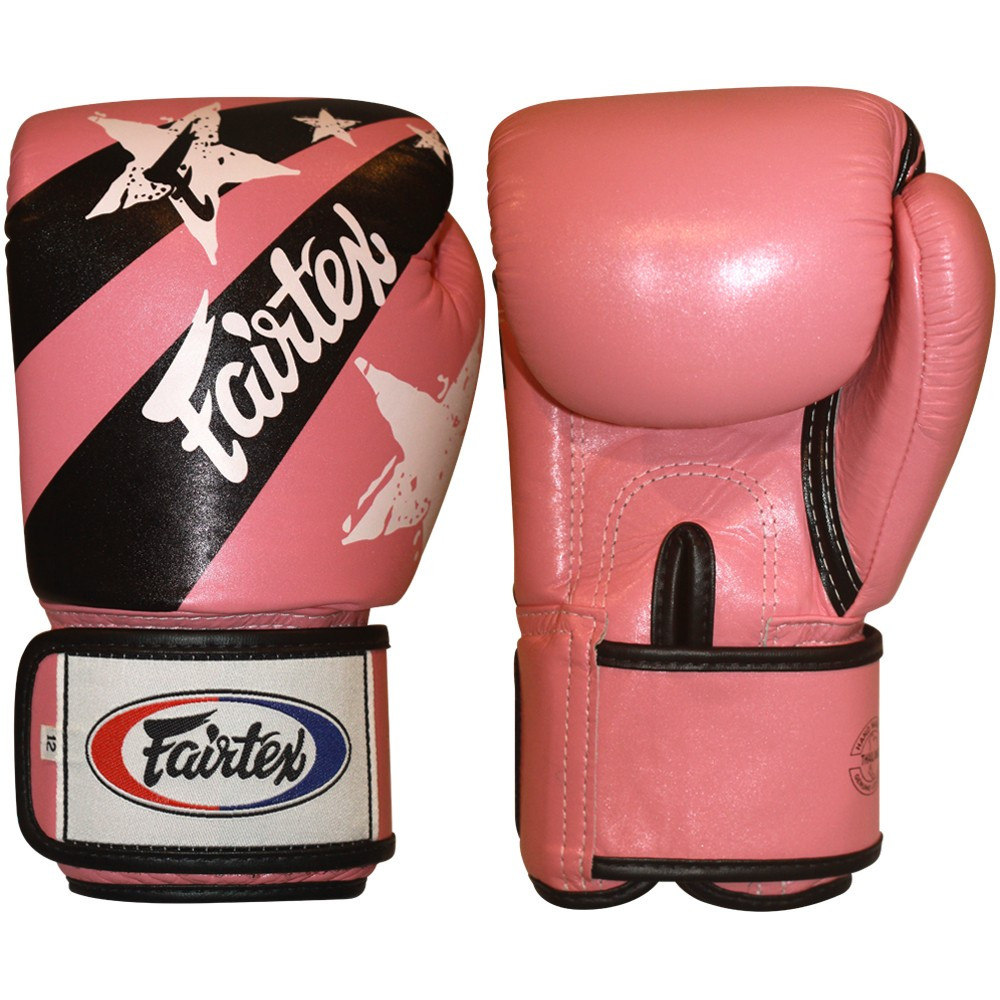 Fairtex Painter Boxing Gloves Muay Thai Kickboxing Sparring Glove 10 12 14 16oz