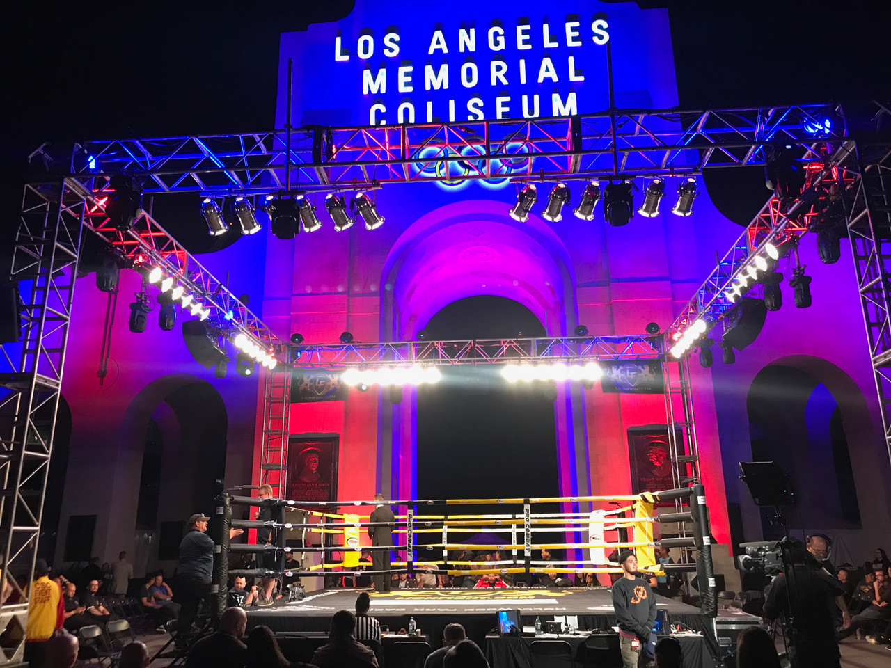 Pro Fight Night Boxing Ring - FIGHT SHOP