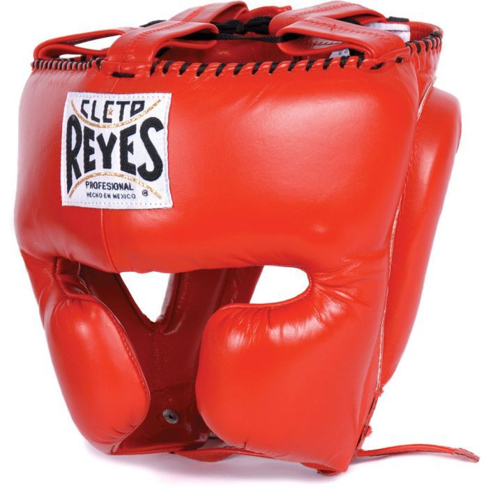 Cleto Reyes Headgear With Cheek Protection Red FIGHT SHOP
