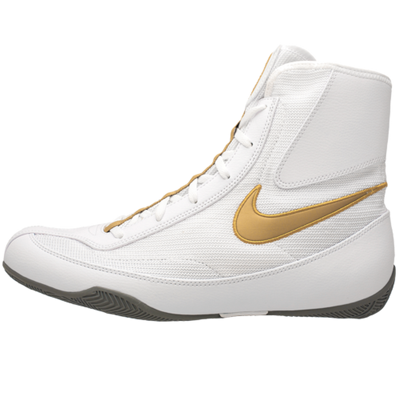 Nike Machomai 2.0 White/Gold Boxing Shoes