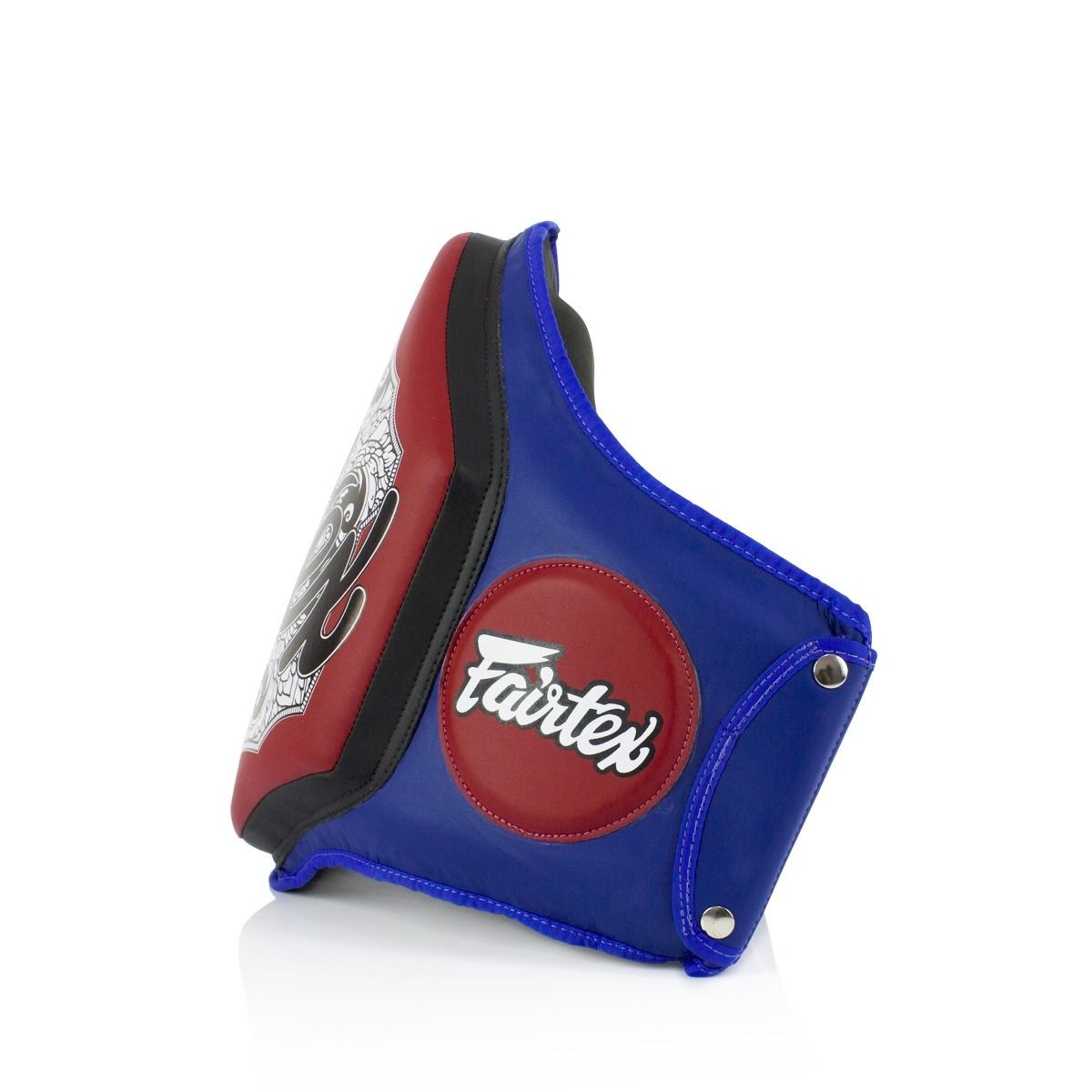 Fairtex Boxing Muay Thai Microfiber Belly Pad Blue/Red FIGHT SHOP