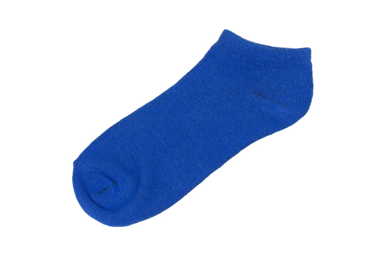 CONCITOR Women's Dress Socks Solid Royal Blue Color COTTON Low Cut Sock