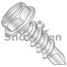 Slotted Indented Hex Washer 7/16 A/F Self Drilling Screw Full Thread