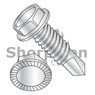 7/16 A/F Hd Hgt.172-.190 Unslotted Ind Hex Washer Serrate Self Drill F/T