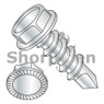 A/F.305-.312 HD HGT.105-.120 Unslotted Hex Washer Serrated Self Drill Full Thread