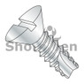Slotted Flat Thread Cutting Screw Type 25 Fully Threaded