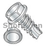 Unslotted Indented Hex Washer Serrated Thread Cut Screw Type 25 Full Thread
