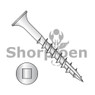 Bugle Square Recess Course Thread Type 17 Point Deck Screw