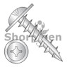 Phil Square #10 Round Washer Deep Thread Wood Screw Type17 Full Thread