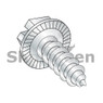 Slotted Indent Hex Washer Serrated Self Tap Screw Type A Full Thread