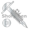 Square Round Washer Pocket Face Frame Fine Thread Type17 Partial Thread