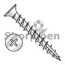 Phil Flat No Nibs Deep Thread Wood Screw Type 17 Full Thread