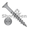 Phillips Flat Head w/Nibs Deep Thread Wood Screw Type 17 Point 2/3 Thread