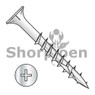 Phillips Flat w/Nibs Coarse Thread Wood Screw 2 Type 17 2/3 Thread