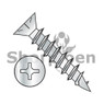 Phillips Flat Head w/Nibs Deep Thread Wood Screw 2/3 Threaded