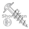 Phillips Drive Round Washer Head Deep Thread Wood Screw 2/3 Thread