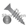 Flat Head (no nibs) Square Recess Deep Thread Wood Screw 2/3 Threaded