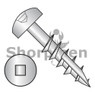Square Recess Pan Head Deep Thread Screw Type 17 2/3 Thread
