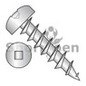 Square Recess Pan Deep Thread Wood Screw Full Thread