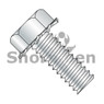 Unslotted Indent Hex Head 5/16 AF External Sems Machine Screw Full Thread