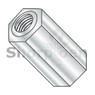 One Eighth Hex Female Standoff Aluminum