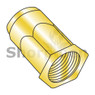 Metric Thin Head Hex Body Rivet Nut Steel Dichromate
