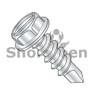 Slotted Indent Hex washer Self Drill Screw Full Thread