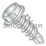 Unslotted Indented Hex washer Self Drill Screw #1 Point Full Thread