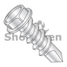 Unslotted #12 Hex Washer Head Self Drilling Screw Full Thread