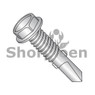 Unslotted Hex washer Self Drill Screw #4 Point w/Wings Full Thread
