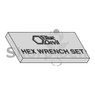 Long Arm Hex Wrench Set