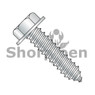 A/F.428-.437 Head Hgt.172-.190 Unslotted Indent Hex Washer Lag Screw Full Thread