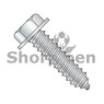 A/F.428-.437 Head Hgt.200-.230 Unslotted Indent Hex Washer Lag Screw Full Thread