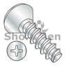 Phillips Oval Undercut Thread Rolling Screws 48-2 Full Threaded