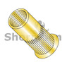 Small Head Ribbed Rivet Nut Dichromate