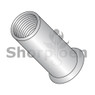 Small Head Rivet Nut Stainless Steel Cleaned and Polished NON-RIBBED