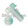 Combo Slotted/Phil Ind Hex washer Machine Screw Header point Full Thread