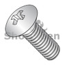 Din 966 Metric Phillips Oval Machine Screw Full Thread