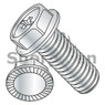 Phillips Hex Washer Serrated Machine Screw Full Thread