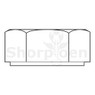 Hex Nut Nylon