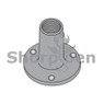 WELD NUT WITH PROJECTIONS .718 ROUND BASE STEEL