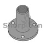Weld Nut With Projections .750 Round Base Steel