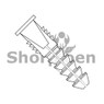 Fluted Plastic Anchor Ductile Plastic