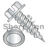 Slotted Ind Hex Washer Serrated 1/4" Across The Flats F/T Self Piercing Needle