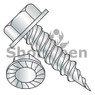 Unslotted Ind Hex Washer Serrate 1/4Across Flat F/T Self Pierce