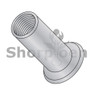 Flat Head Threaded Insert Rivet Nut Aluminum Cleaned and Polished NON-RIBBED